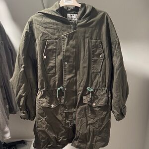 Olive Military Field Jacket